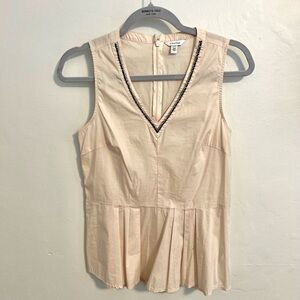 Calvin Klein V neck sleeveless top